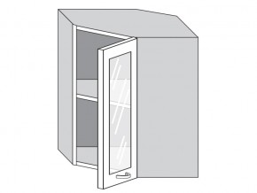 1.60.3у Шкаф настенный (h=720) угловой на 600мм со стекл. дверцей в Североуральске - severouralsk.magazin-mebel74.ru | фото