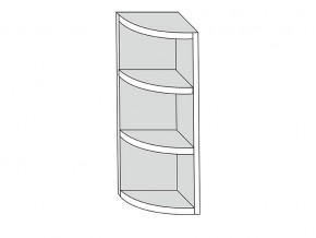19.30.0р Полка угловая (h=913) радиусная  ЛДСП УНИ в Североуральске - severouralsk.magazin-mebel74.ru | фото