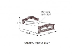 Кровать 2-х спальная 1600*2000 с ортопедом в Североуральске - severouralsk.magazin-mebel74.ru | фото