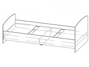 Кровать одинарная в Североуральске - severouralsk.magazin-mebel74.ru | фото